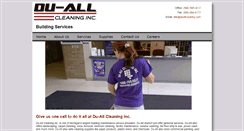 Desktop Screenshot of duallcleaning.com